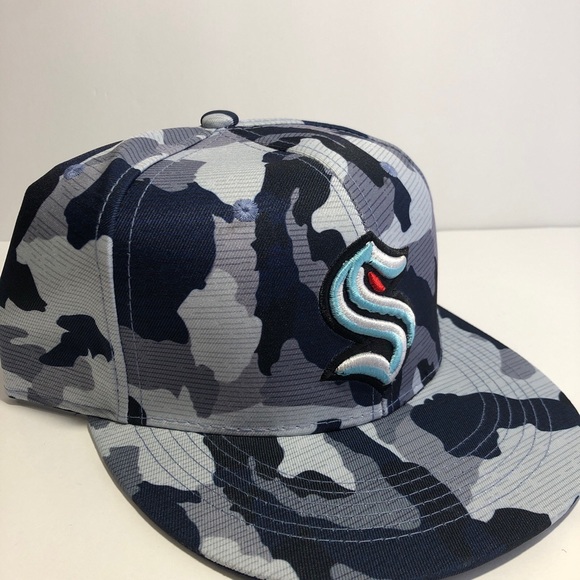 NEW Seattle Kraken NHL SnapBack Hat - Picture 1 of 5